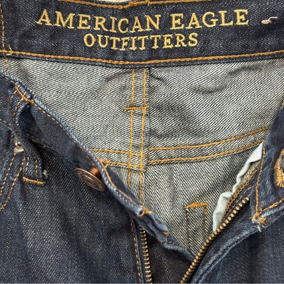 American Eagle Original Straight Jeans Men’s 28x32 (Measures 30x30.5) - Picture 4 of 7